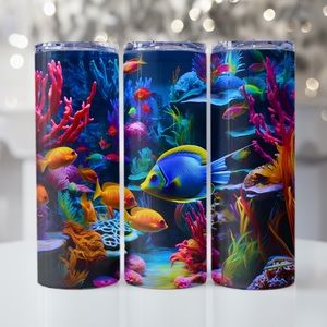 Fish aquarium tumbler